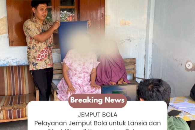 DISDUKCAPIL KLATEN JEMPUT BOLA!