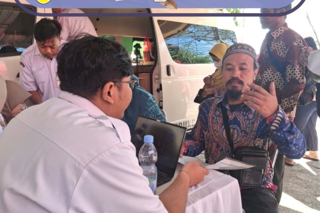 Disdukcapil Klaten hadir memberikan pelayanan adminduk pada kegiatan Sambung Rasa di Desa Ringinputih, Kec. Karangdowo dan Desa Kingkang, Kec. Wonosari, Klaten. Selasa–Rabu, 26–27 Agustus 2025