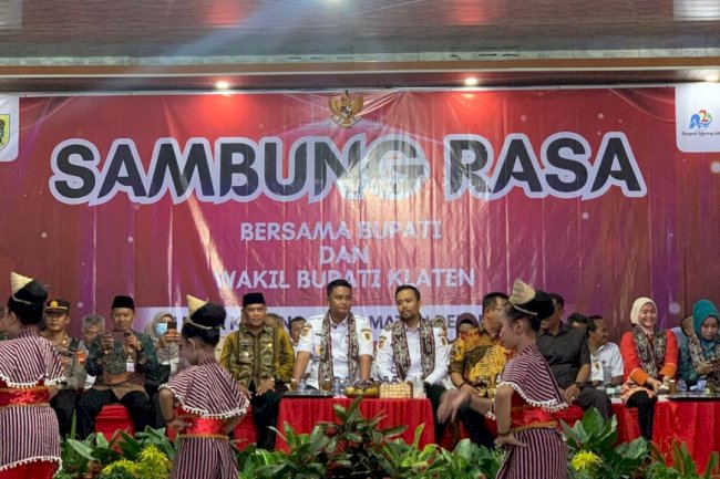 Disdukcapil Klaten Berikan Pelayanan Adminduk pada Kegiatan Sambung Rasa di Desa Karang, Kecamatan Delanggu