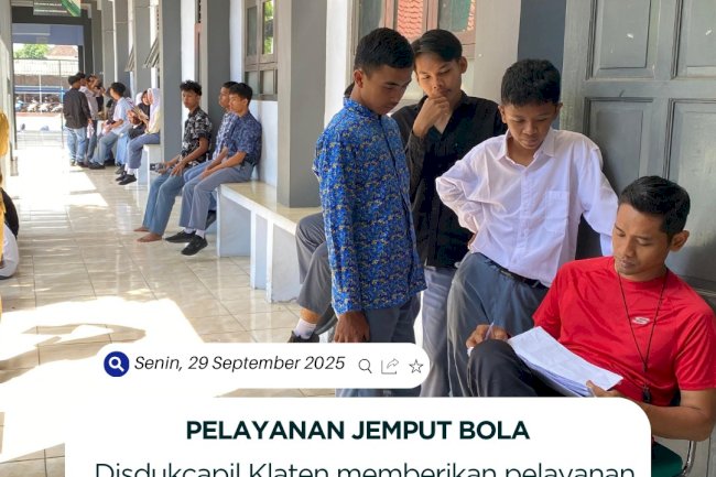 Disdukcapil Klaten hadir lebih dekat
