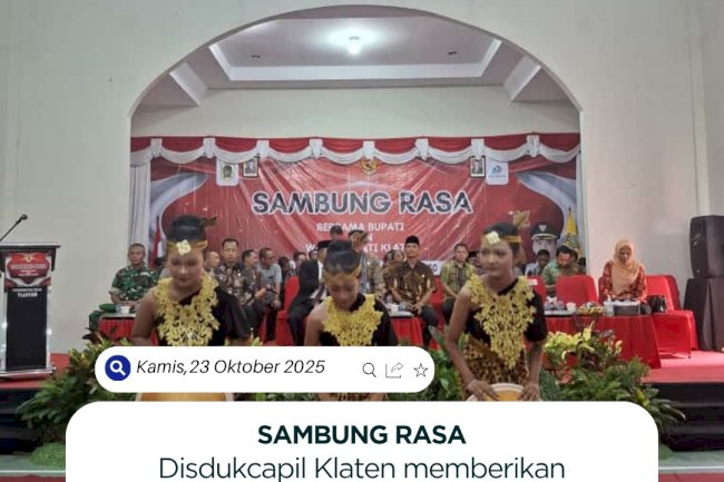 SAMBUNG RASA DESA TIJAYAN, MANISRENGGO