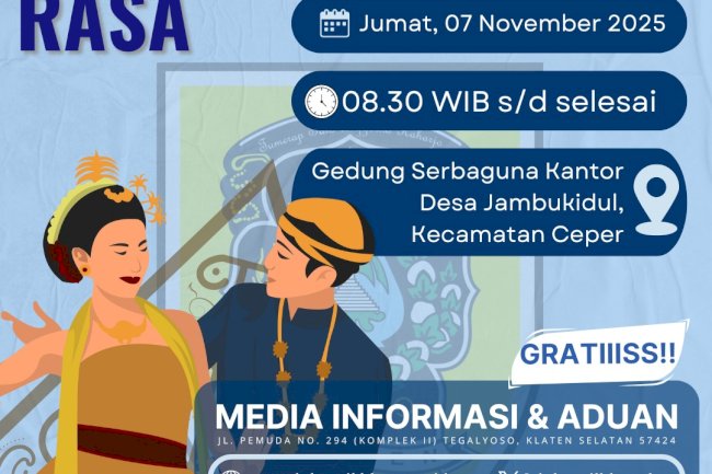 Sambung Rasa Bupati dan Wakil Bupati Klaten Tahun 2025