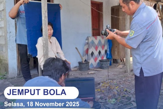 Pelayanan Jemput Bola Rekam KTP-el bagi Disabilitas dan ODGJ di Desa Meger dan Kujon, Kecamatan Ceper