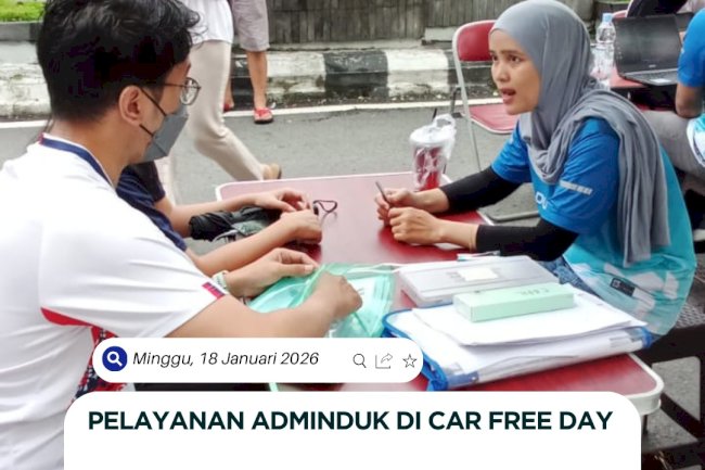 LAPORAN PELAYANAN ADMINDUK DI CFD