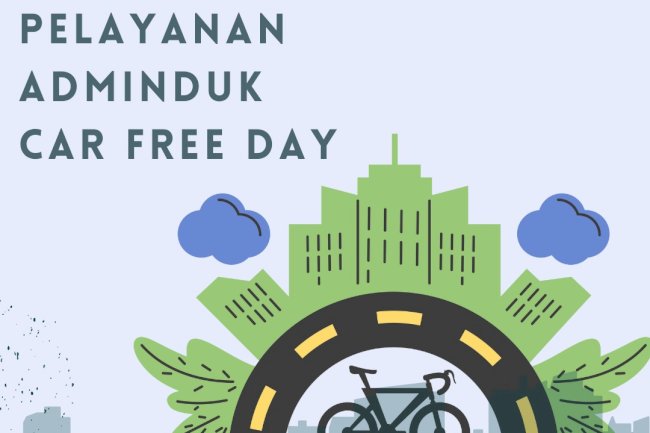 Dukcapil in CarFreeDay