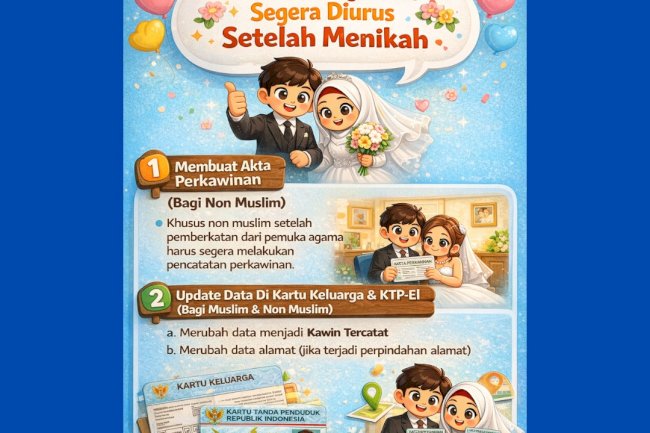 Hal–Hal yang Perlu Segera Diurus Setelah Menikah