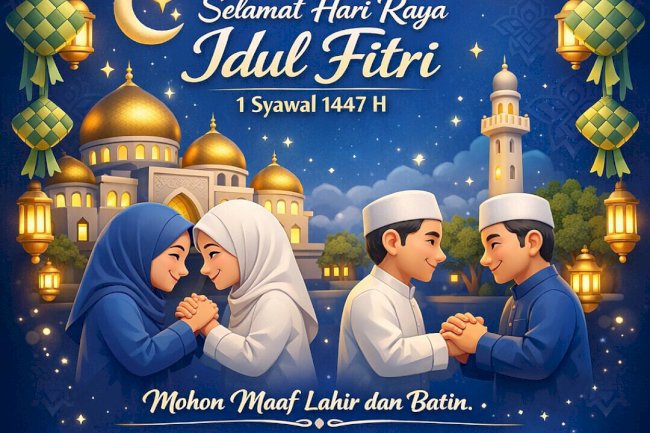 Selamat Hari Raya Idul Fitri 1447 H. Mohon Maaf Lahir Dan Batin