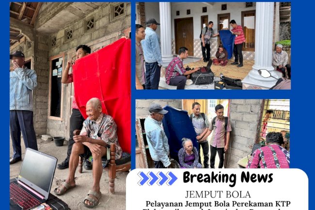 Disdukcapil Klaten memberikan pelayanan Jemput Bola perekaman KTP-El bagi penyandang disabilitas dan Lansia di Desa Tegalmulyo , Balerante , Panggang , Talun , Kendalsari . Kecamatan kemalang 