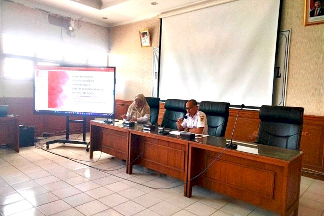 DINAS DUKCAPIL KLATEN MENGADAKAN RAPAT KOORDINASI PENYUSUNAN PROFIL PERKEMBANGAN KEPENDUDUKAN KABUPATEN KLATEN TAHUN 2025