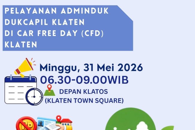Dukcapil in CarFreeDay