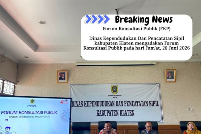 FORUM KONSULTASI  PUBLIK (FKP)
