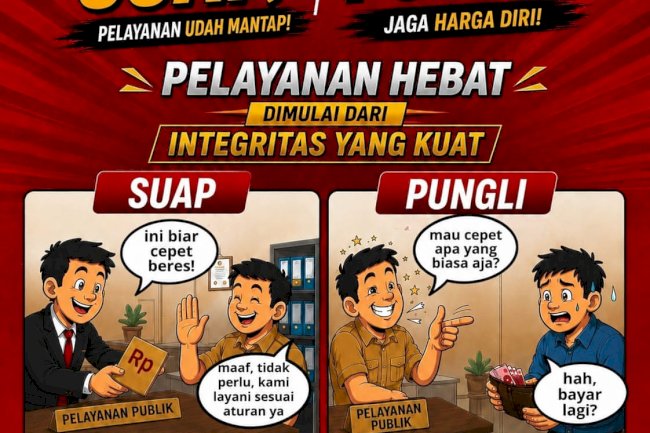 Nggak Perlu Suap, Nggak Usah Pungli