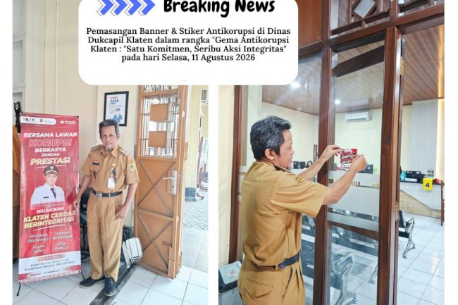 Gema Antikorupsi Klaten: “Satu Komitmen, Seribu Aksi Integritas” 