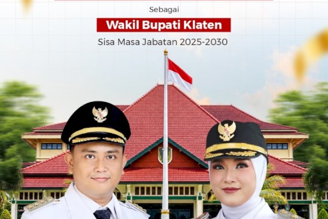 Selamat dan Sukses Atas dilantiknya Mahanni Yulindha Pratiwi, A.Md. sebagai Wakil Bupati Klaten sisa masa jabatan 2025–2030