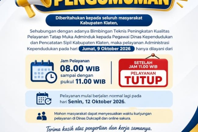 PENGUMUMAN