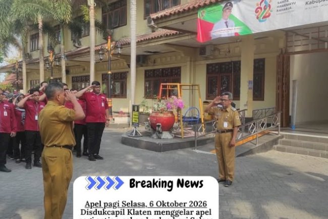 APEL PAGI | SELASA, 6 Oktober 2026