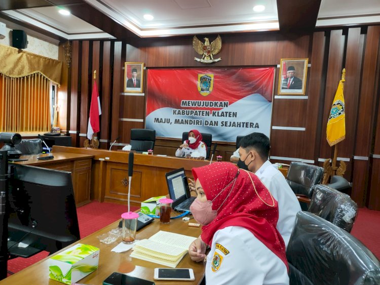 RAPAT PERSIAPAN PENILAIAN PELAYANAN PUBLIK OLEH OMBUDSMAN.