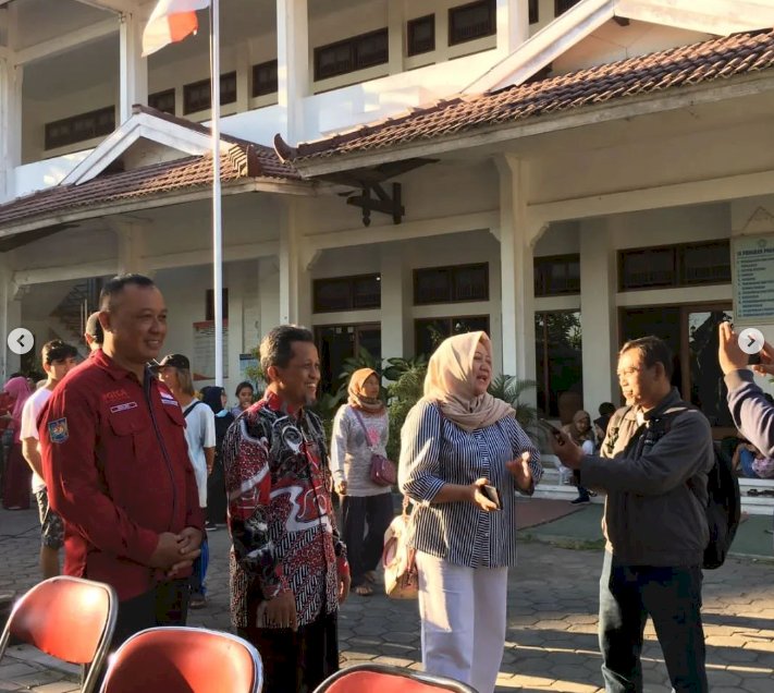 Giat pelayanan pengurusan dokumen Adminduk Dinas Dukcapil Klaten di CFD.