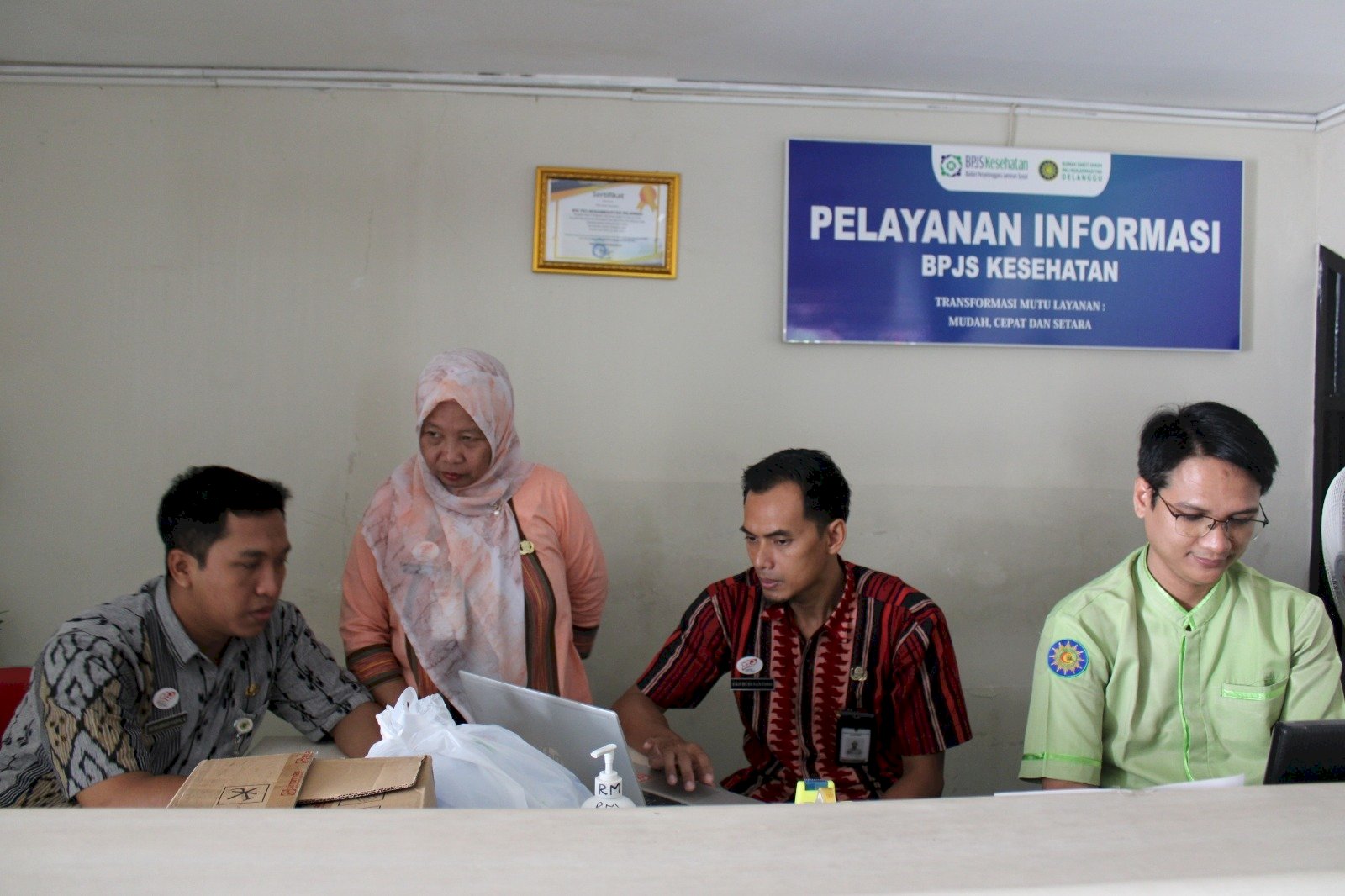 Bimbingan Teknis Pandusakti oleh Dinas Kependudukan dan Pencatatan Sipil Kabupaten Klaten di RS. PKU Muhammadiyah Delanggu