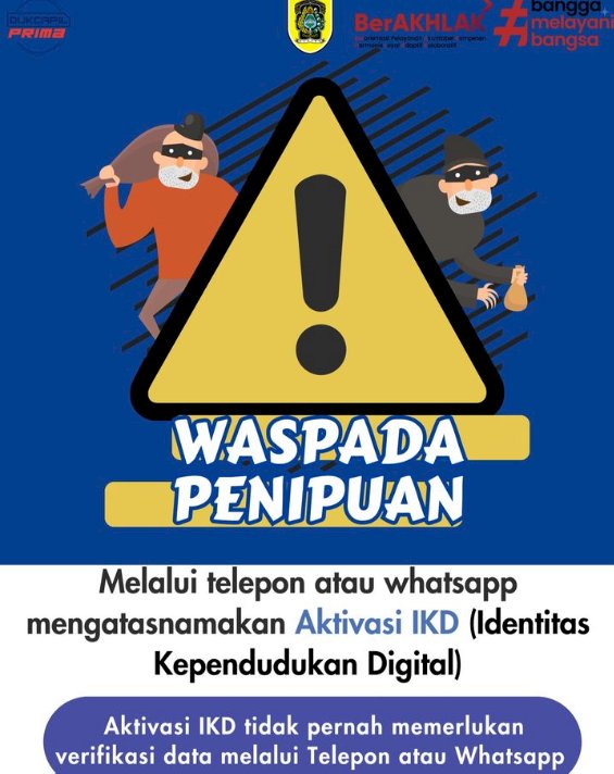 **Waspada Penipuan!**