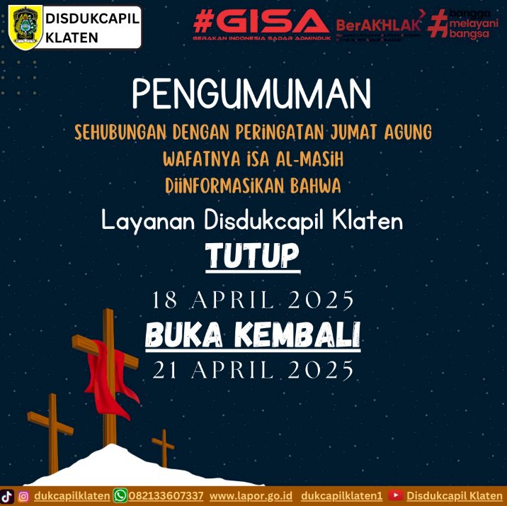 PENGUMUMAN
