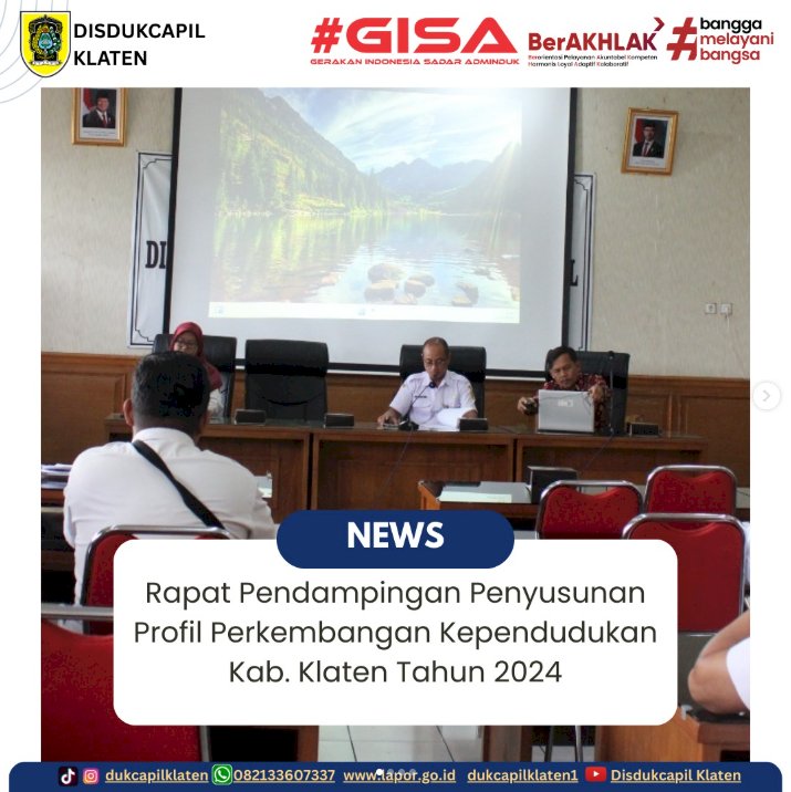 Rapat Koordinasi Pendampingan Penyusunan Profil Perkembangan Kependudukan