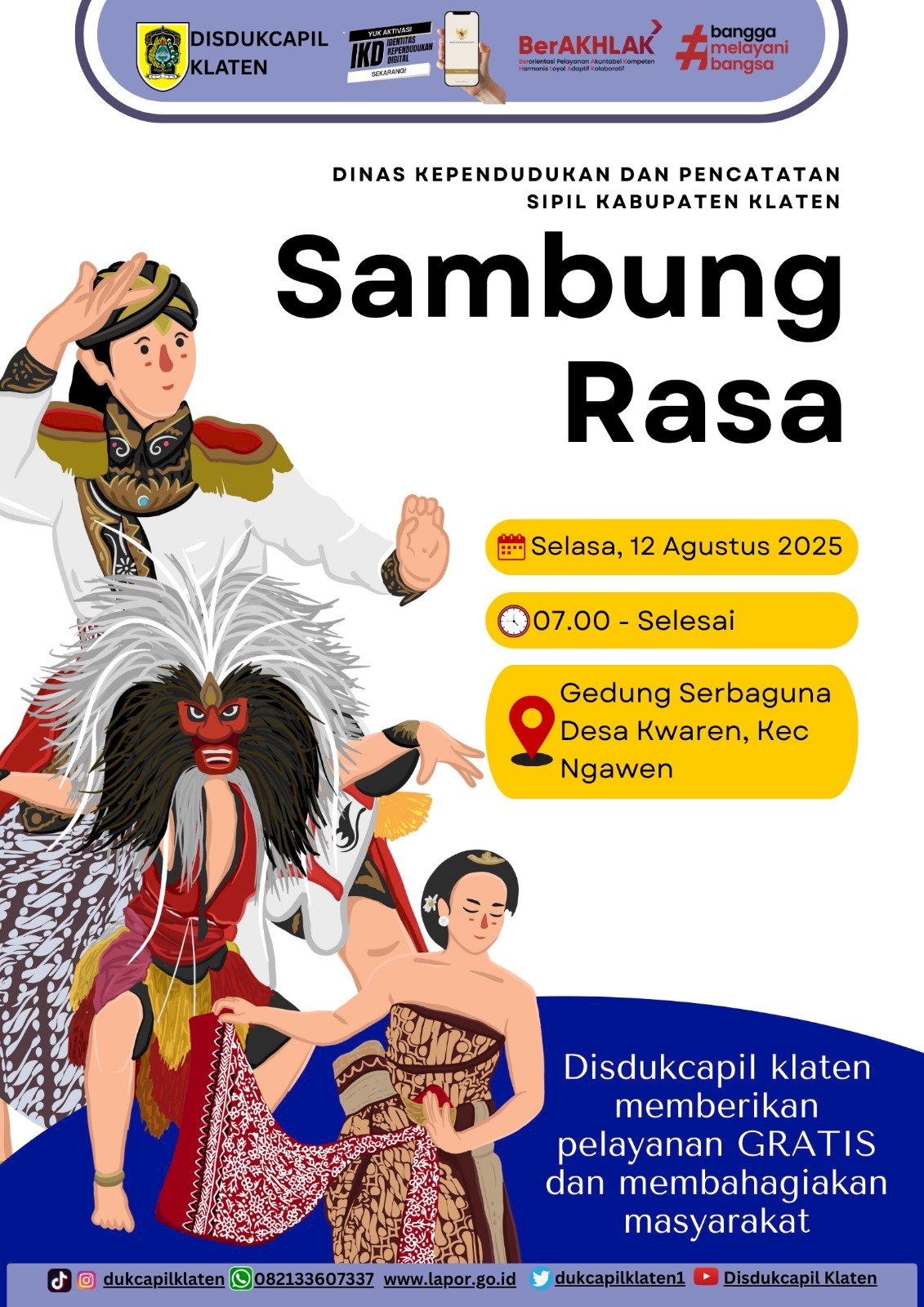 Sambung Rasa Bupati & Wakil Bupati Klaten