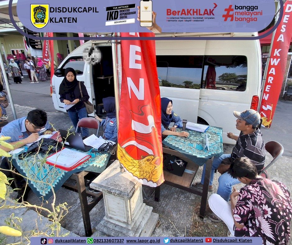 Sambang Warga Desa Kwaren, Kec. Ngawen. Selasa, 12 Agustus 2025
