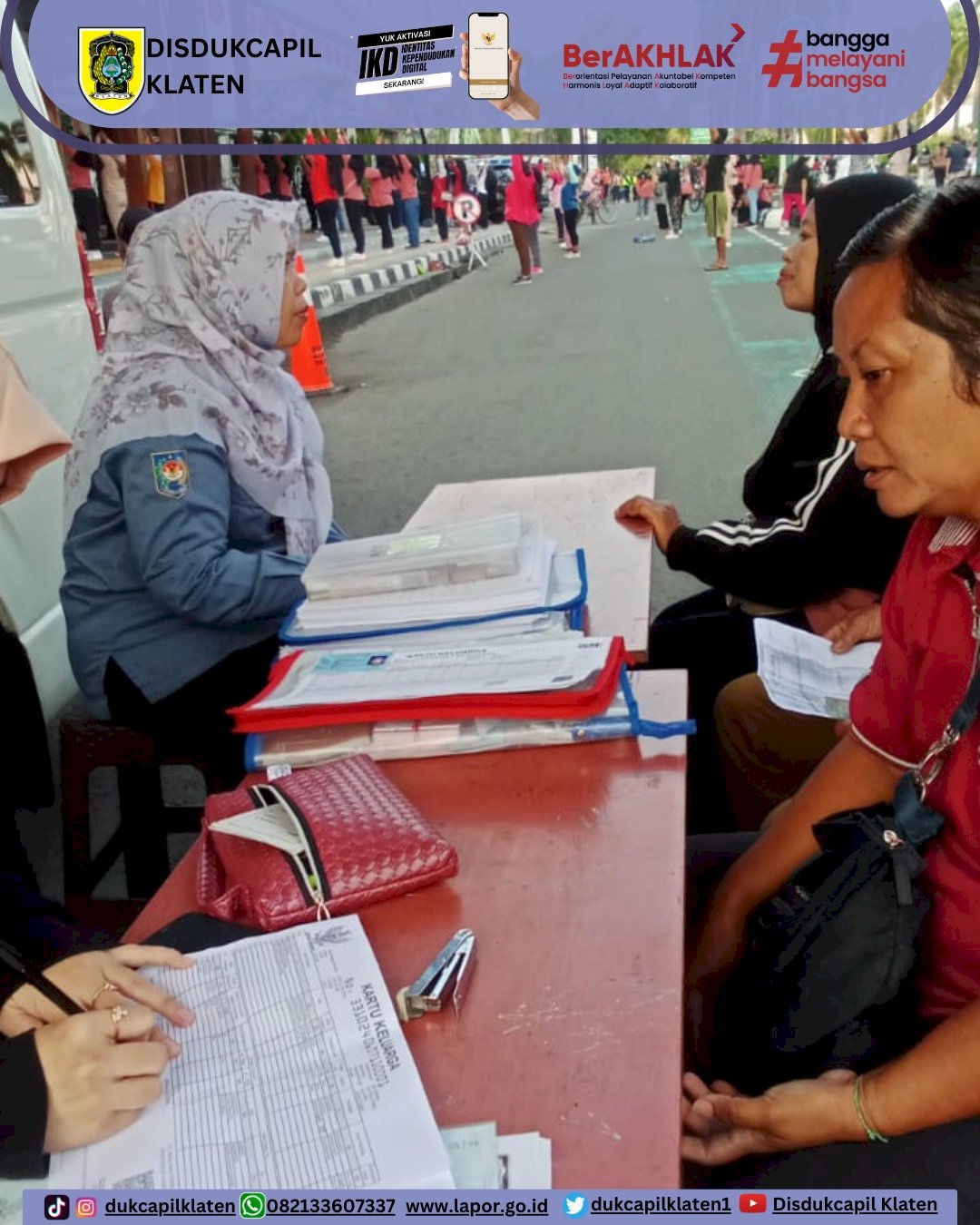 Laporan pelayanan CFD. Minggu (31/08/2025)
