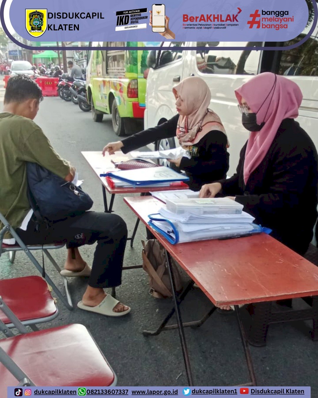 Laporan pelayanan CFD. Minggu (31/08/2025)