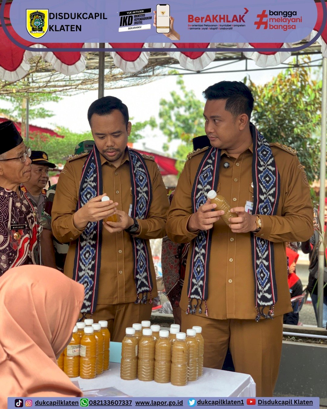 Sambang Warga Desa Kalikebo, Kec. Trucuk, Klaten. Selasa, 16 September 2025