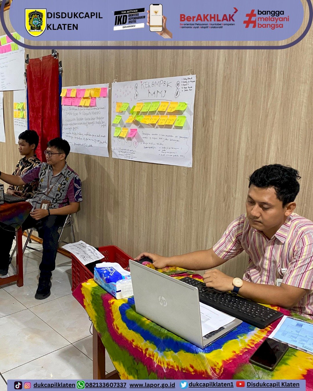 Disdukcapil Klaten hadir lebih dekat!