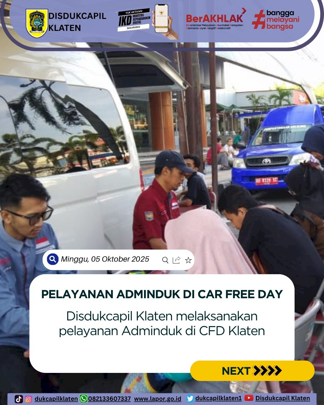 Laporan CFD Minggu, 05 Oktober 