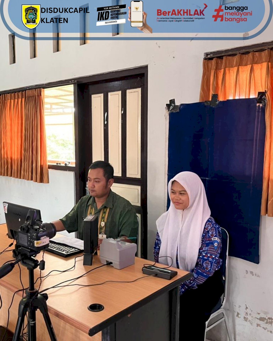 Pelayanan Adminduk Disdukcapil Klaten kembali hadir mendekatkan layanan kepada masyarakat.