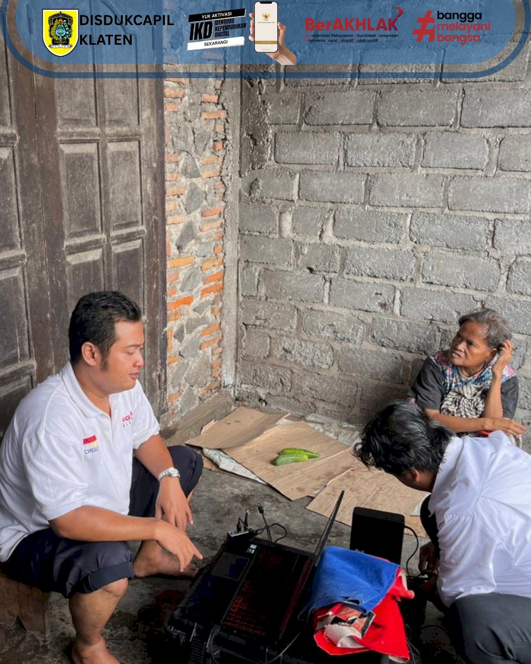 PELAYANAN JEMPUT BOLA DUKCAPIL KLATEN