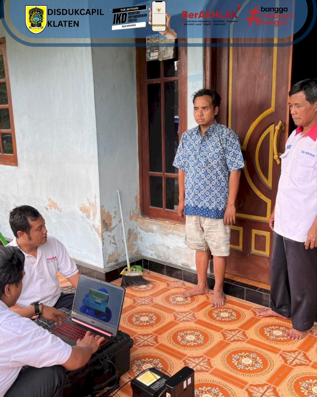 PELAYANAN JEMPUT BOLA DUKCAPIL KLATEN