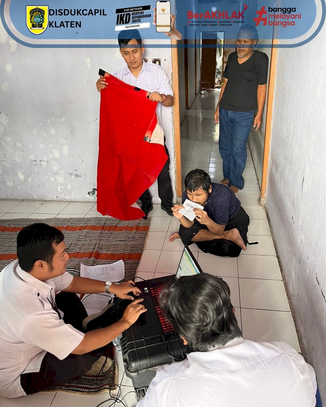 PELAYANAN JEMPUT BOLA DUKCAPIL KLATEN