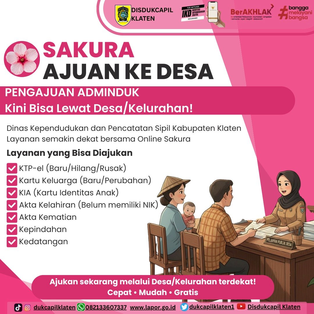 PELAYANAN ONLINE SAKURA