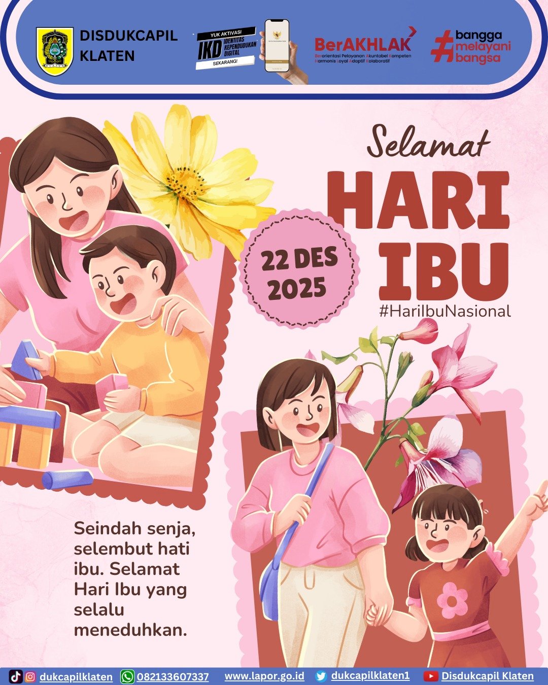 Selamat Hari Ibu, 22 Desember 2025
