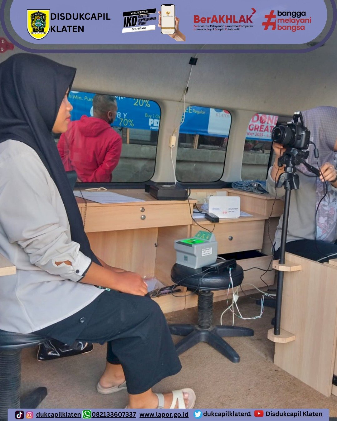 PELAYANAN ADMINDUK DI CAR FREE DAY