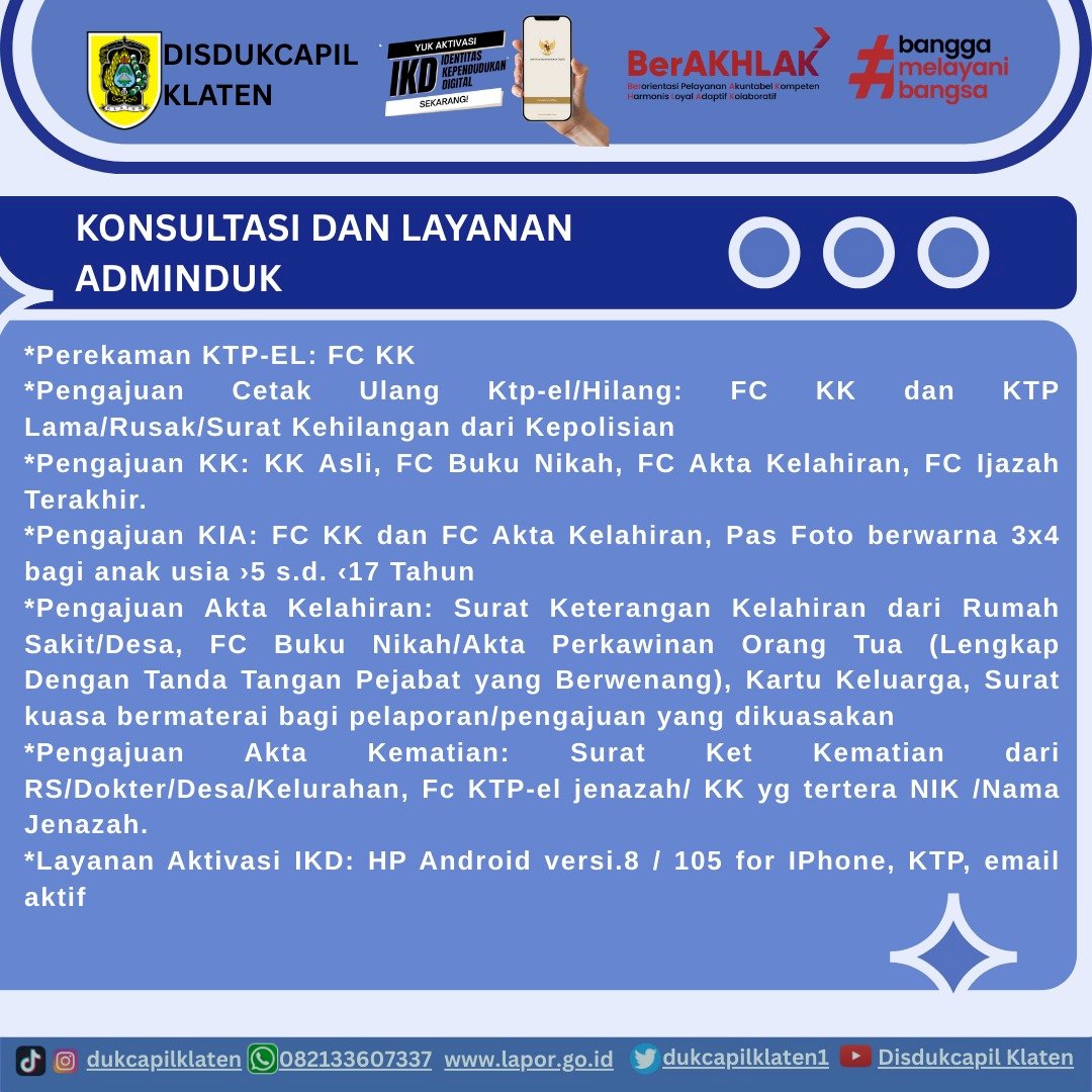 Dukcapil in CarFreeDay 