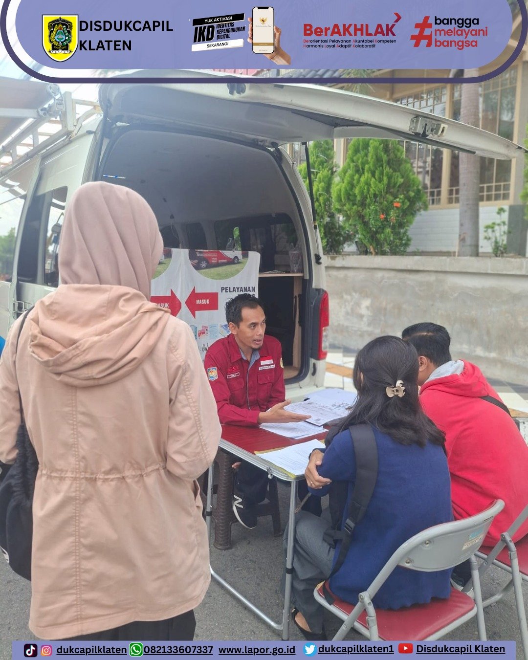 Laporan pelayanan CFD