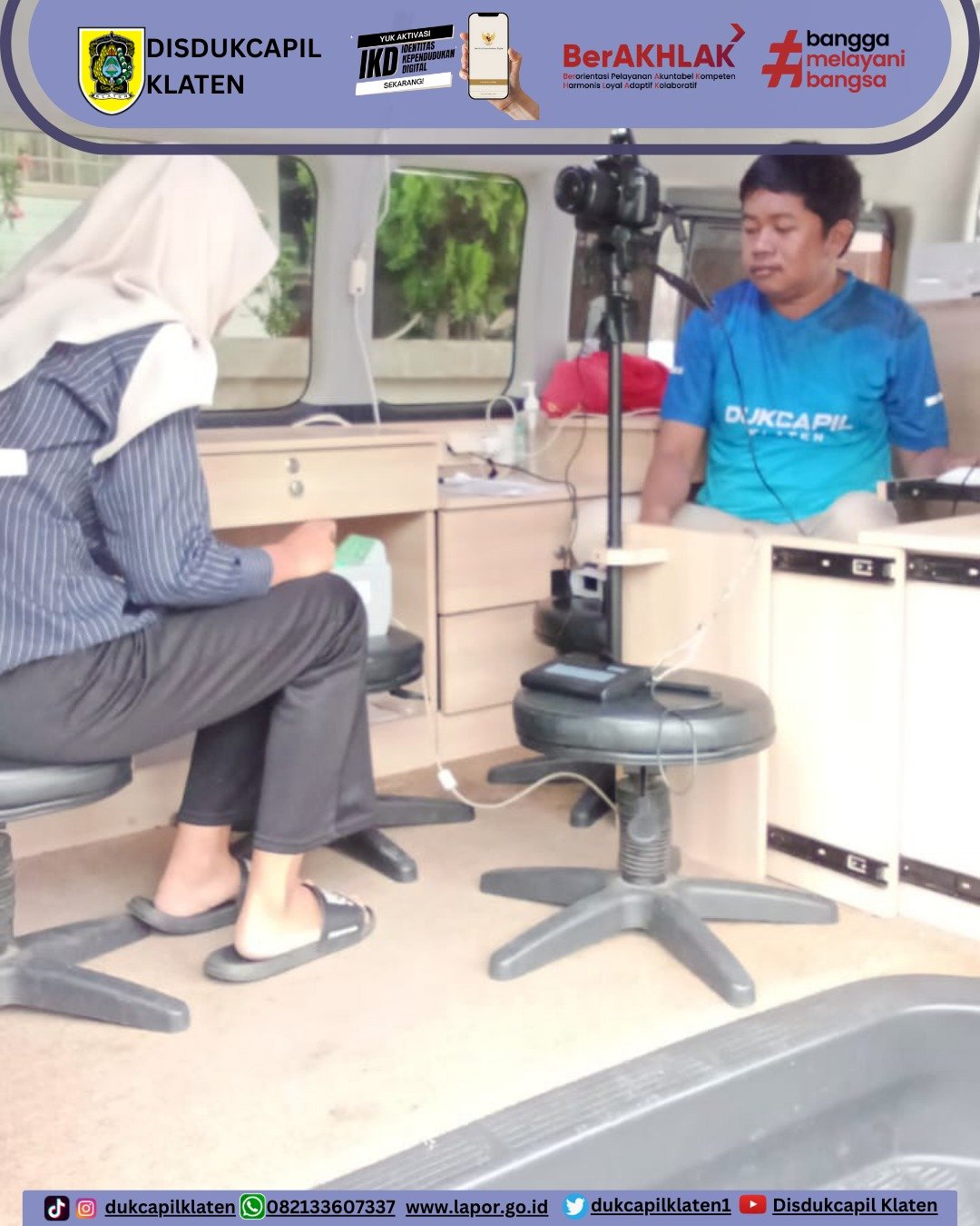 LAPORAN PELAYANAN ADMINDUK DI CFD