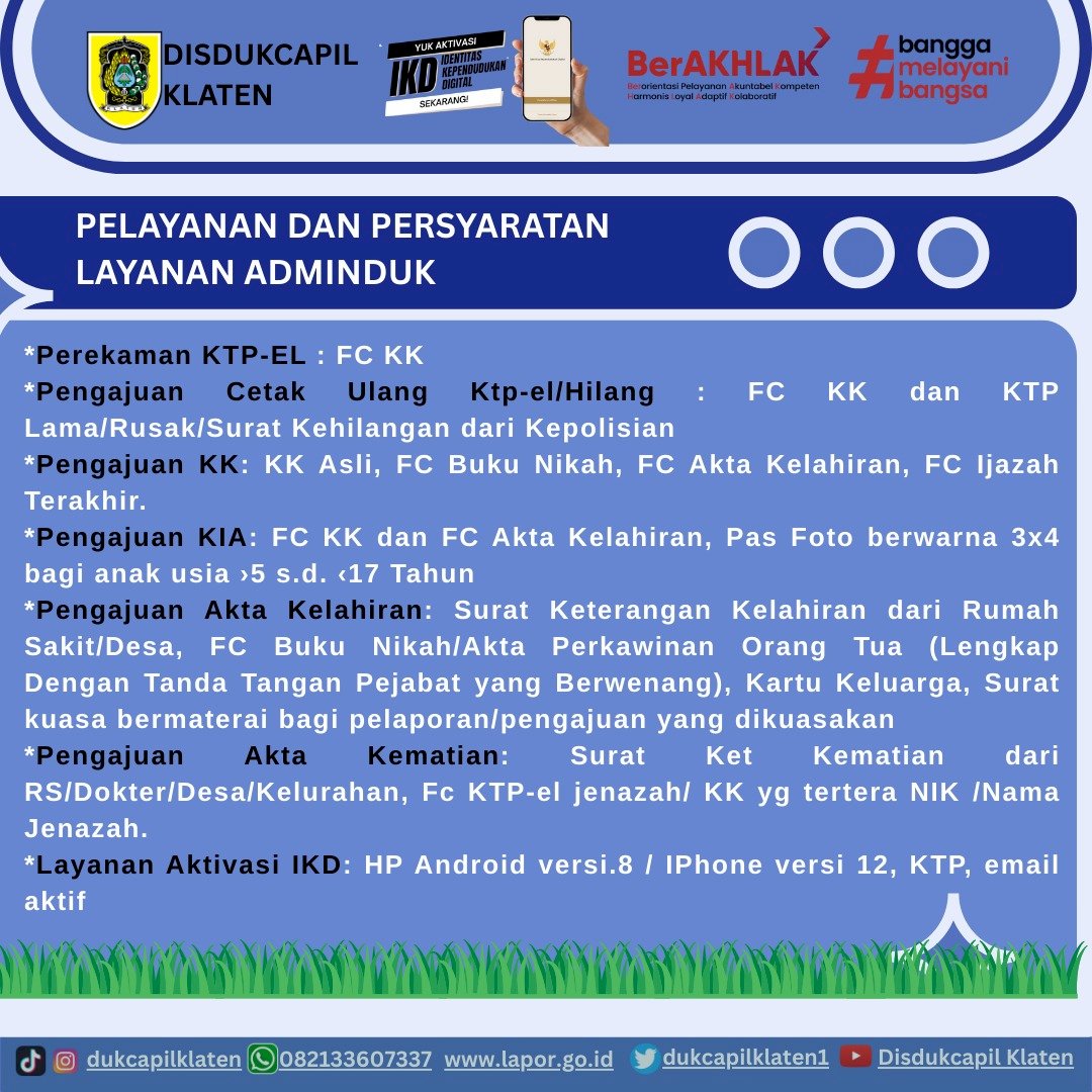 Dukcapil in CarFreeDay