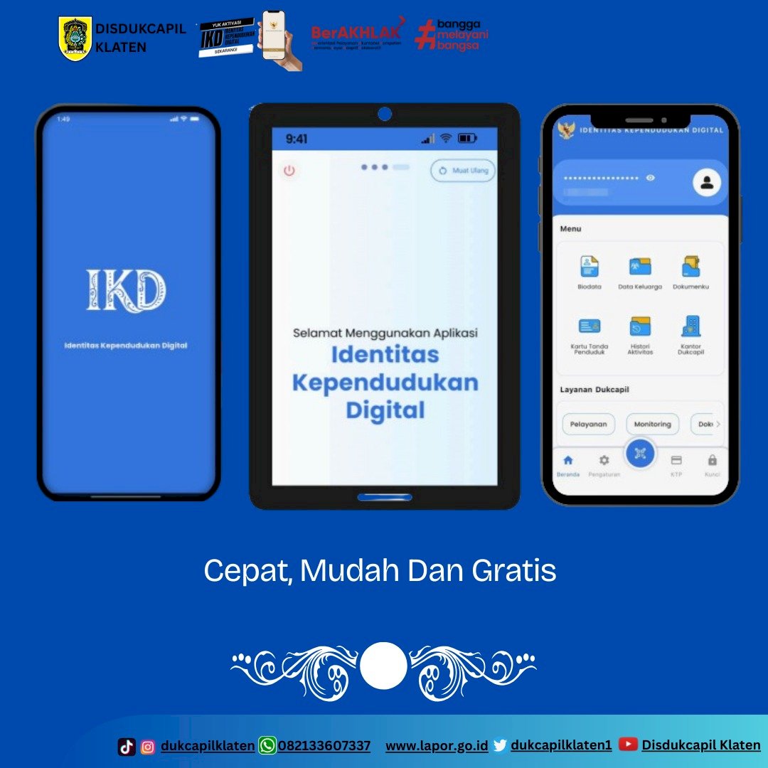 AKTIVASI IDENTITAS KEPENDUDUKAN DIGITAL (IKD)