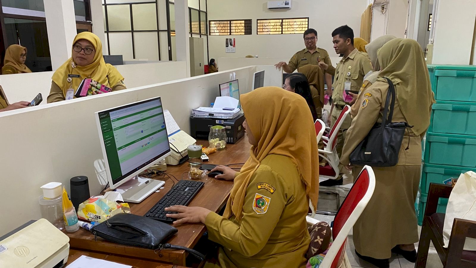 Dinas Dukcapil Kabupaten Klaten melakukan kunjungan Studi Tiru ke Dinas Dukcapil Kabupaten Wonogiri