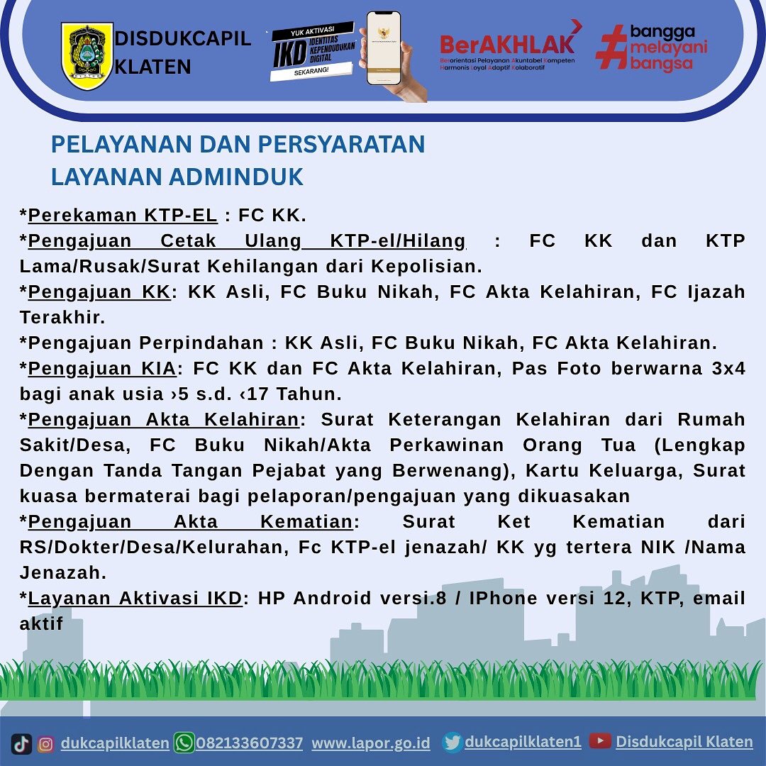 Dukcapil in CarFreeDay