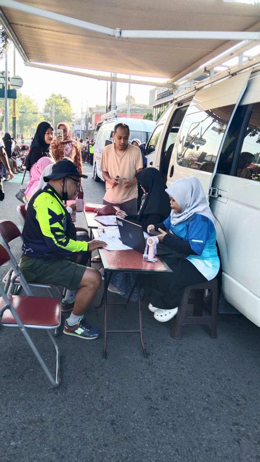 Laporan Pelayanan Dukcapil di CFD