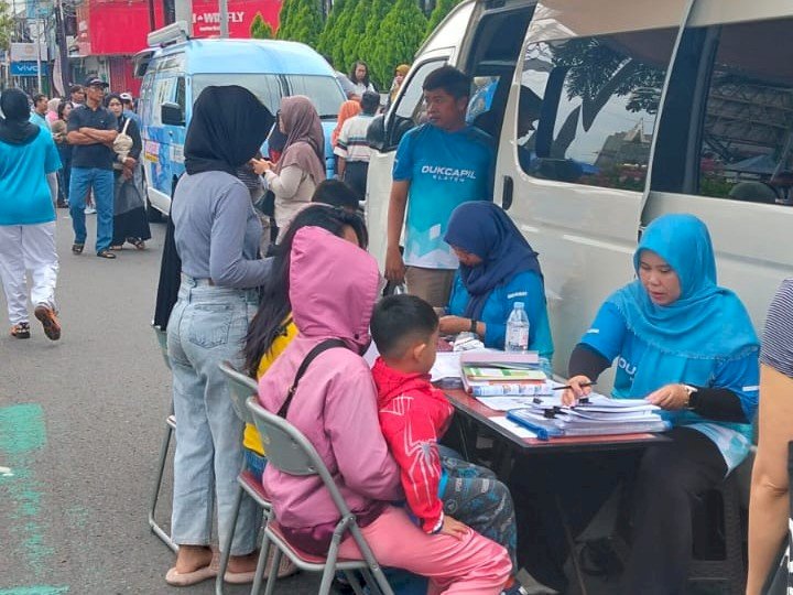 Laporan Pelayanan Adminduk di CFD pada hari Minggu 3 Mei 2026