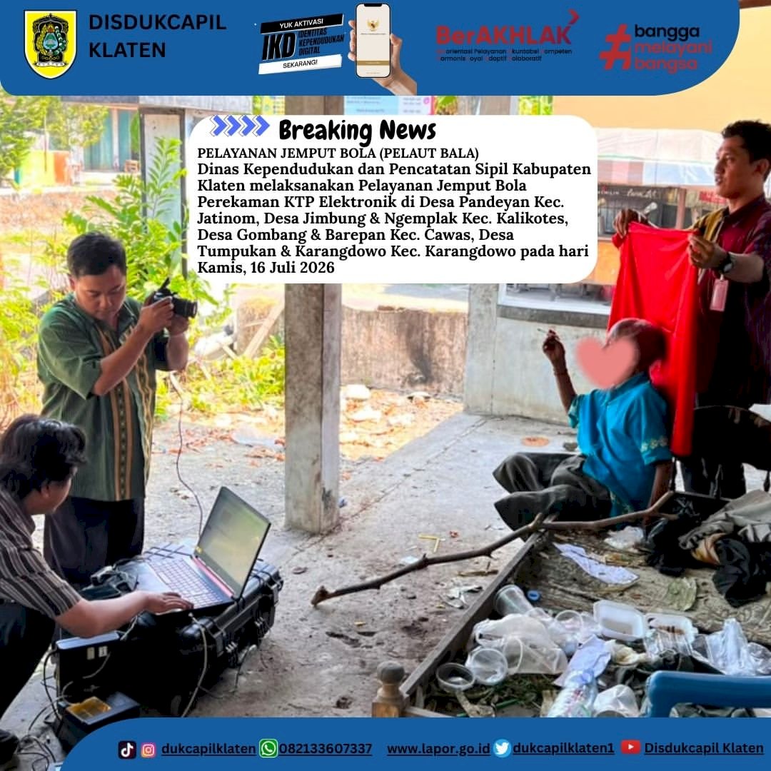 PELAYANAN JEMPUT BOLA (PELAUT BALA)